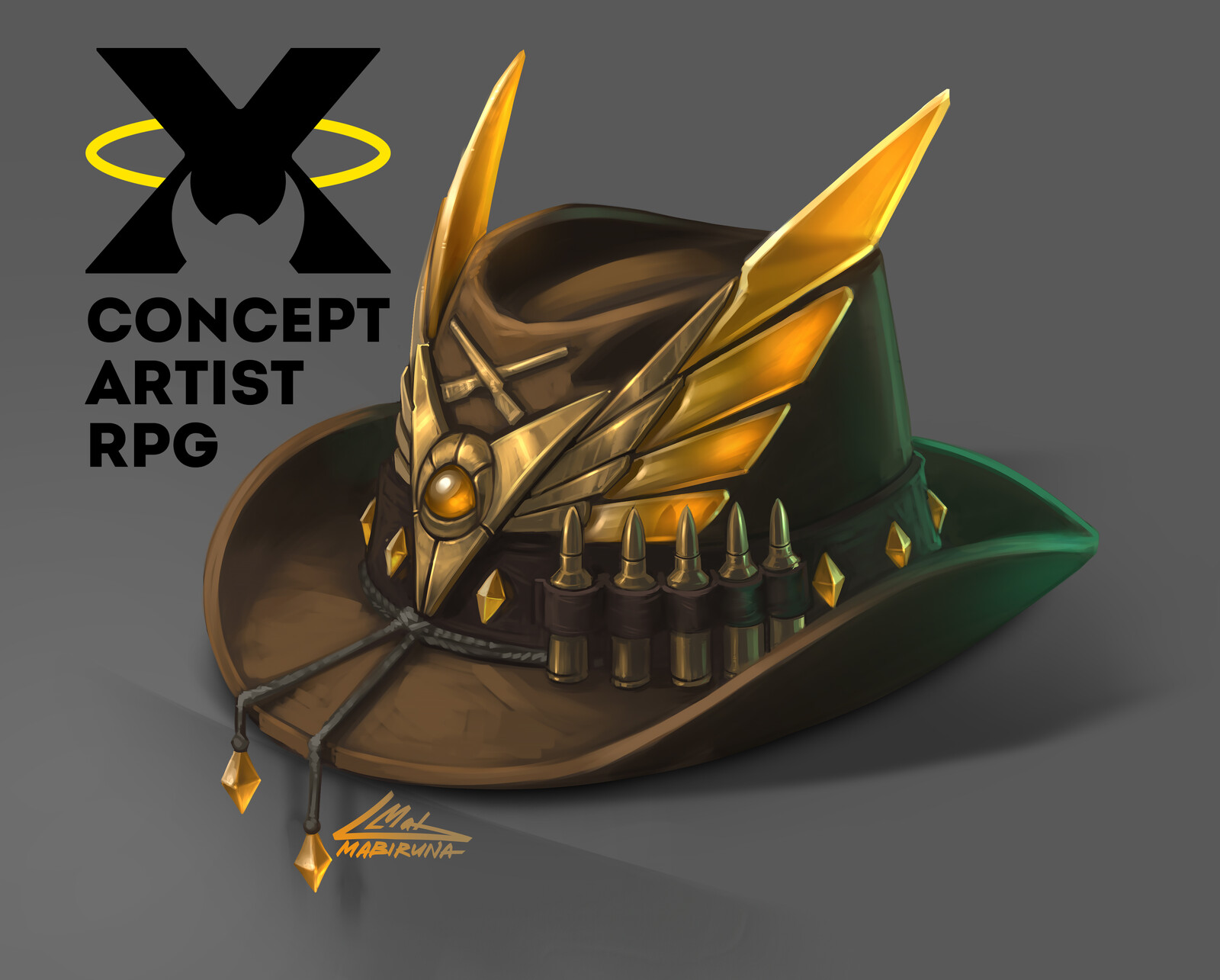 amber watcher knight hat