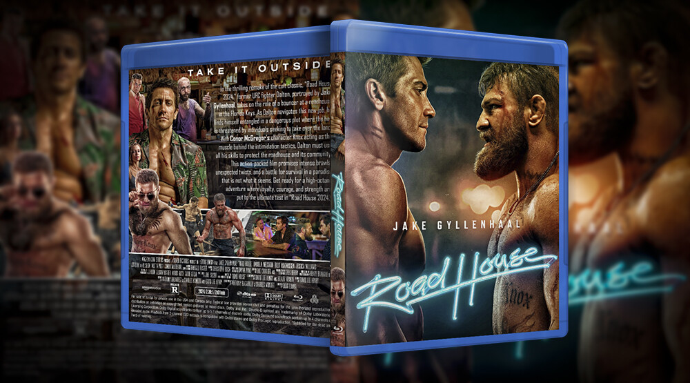 ArtStation Road House 2024 DVD and Bluray Covers