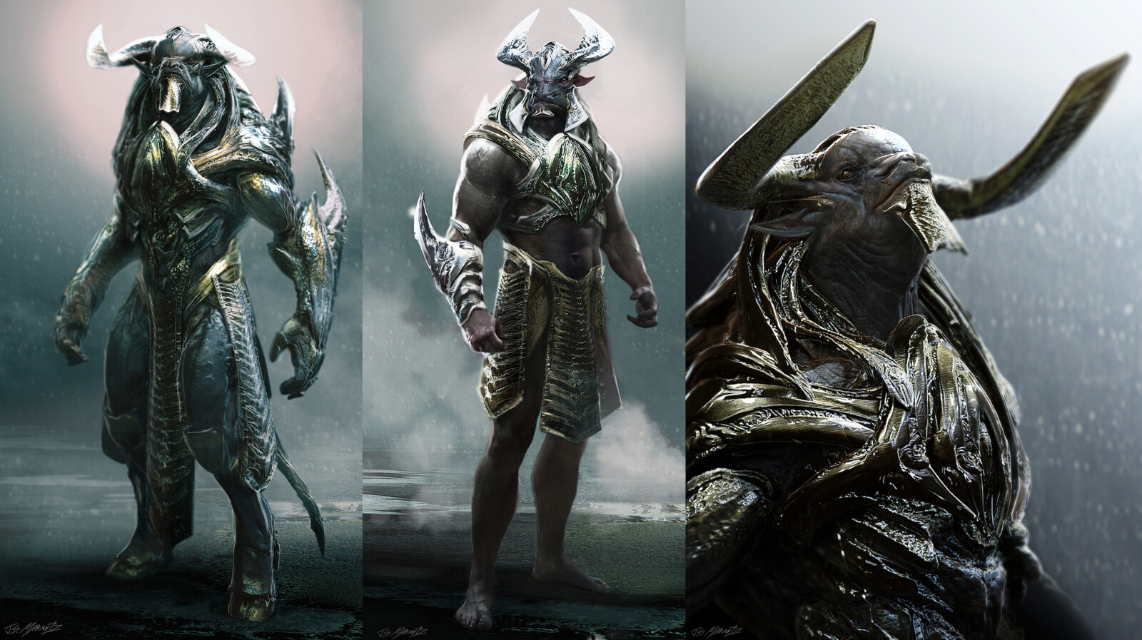 Gods of Egypt: Bull God Designs 