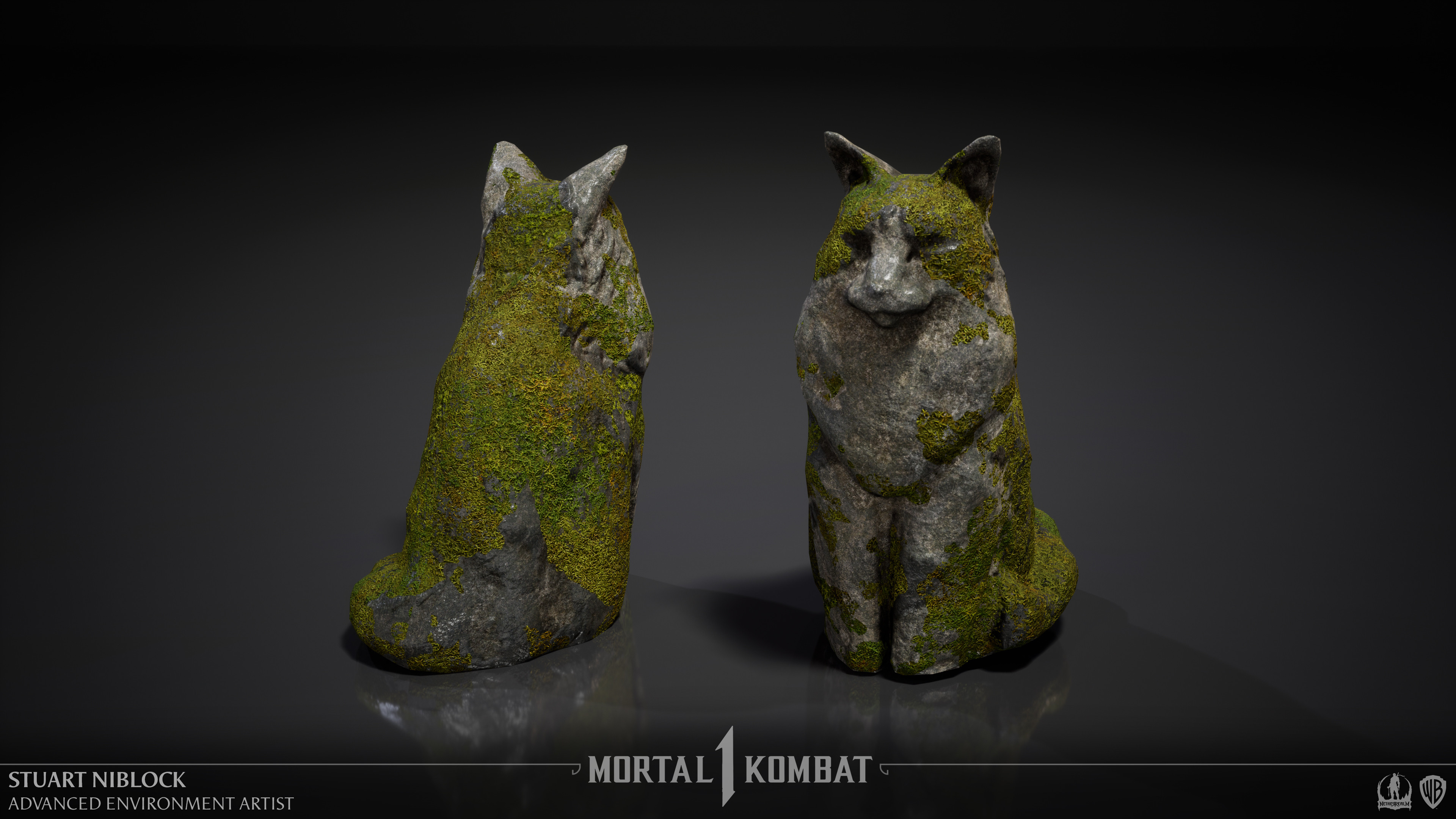 This little statue was a memorial to my cat Kai who sadly passed away. RIP little buddy!!