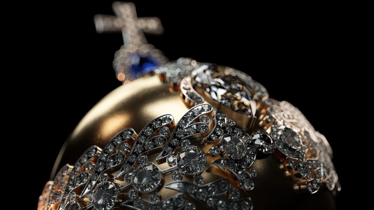 ArtStation Globus cruciger (crossbearing orb) Catherine II