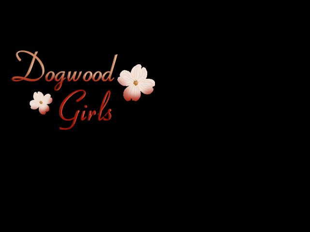 Main title screen with the Dogwood Girls logo.