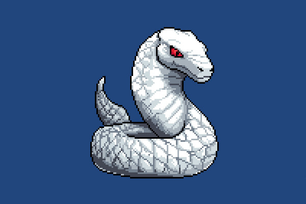 Giant White Snake