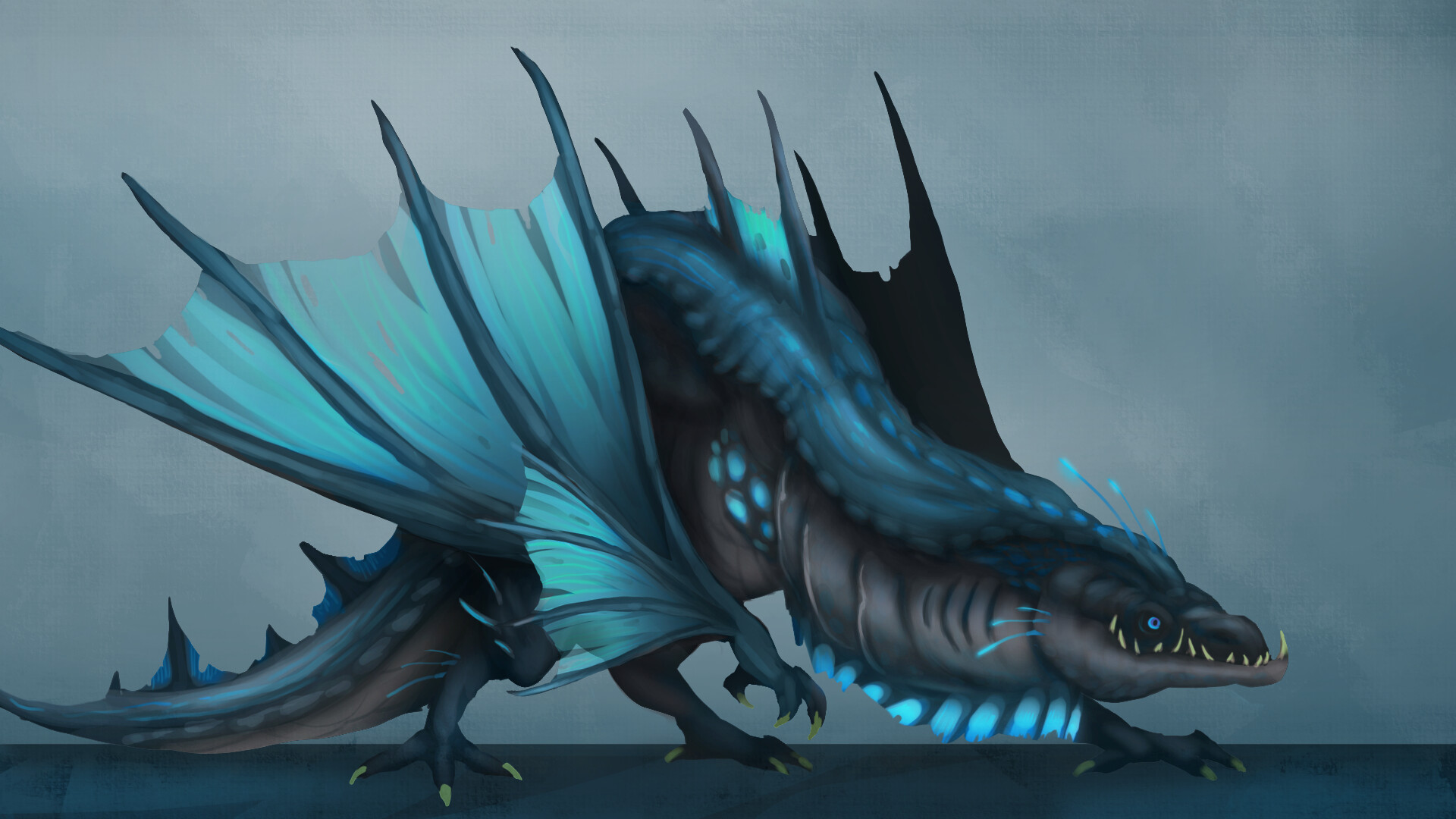 ArtStation - Aqua Dragon 3