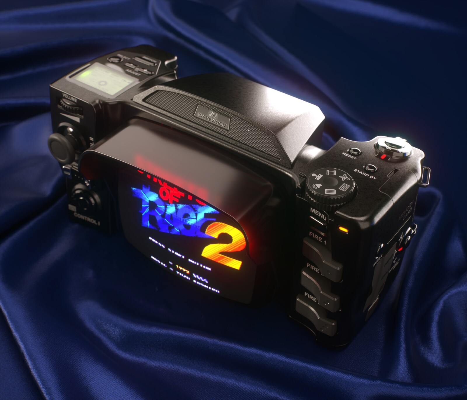 WaveVision - CRT Handheld Gaming Console