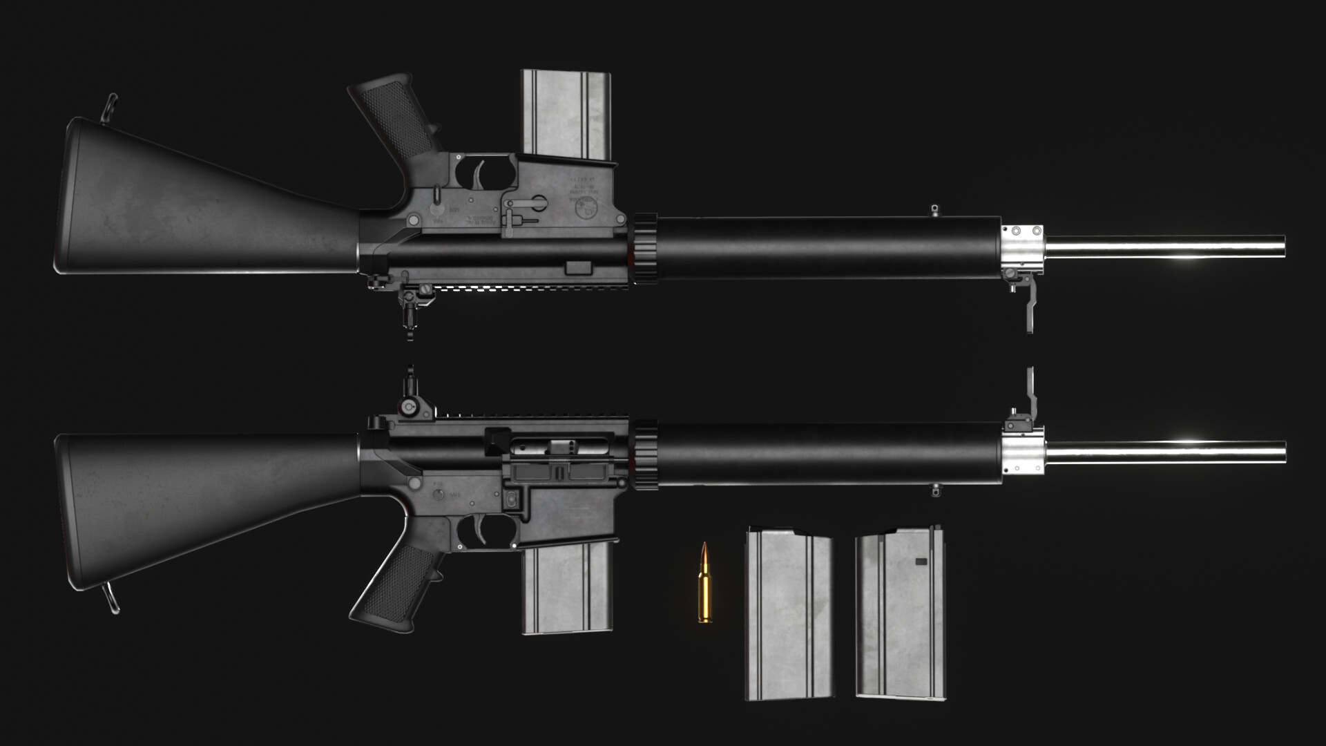 Hao Liu Armalite AR10(T) Battle Rifle