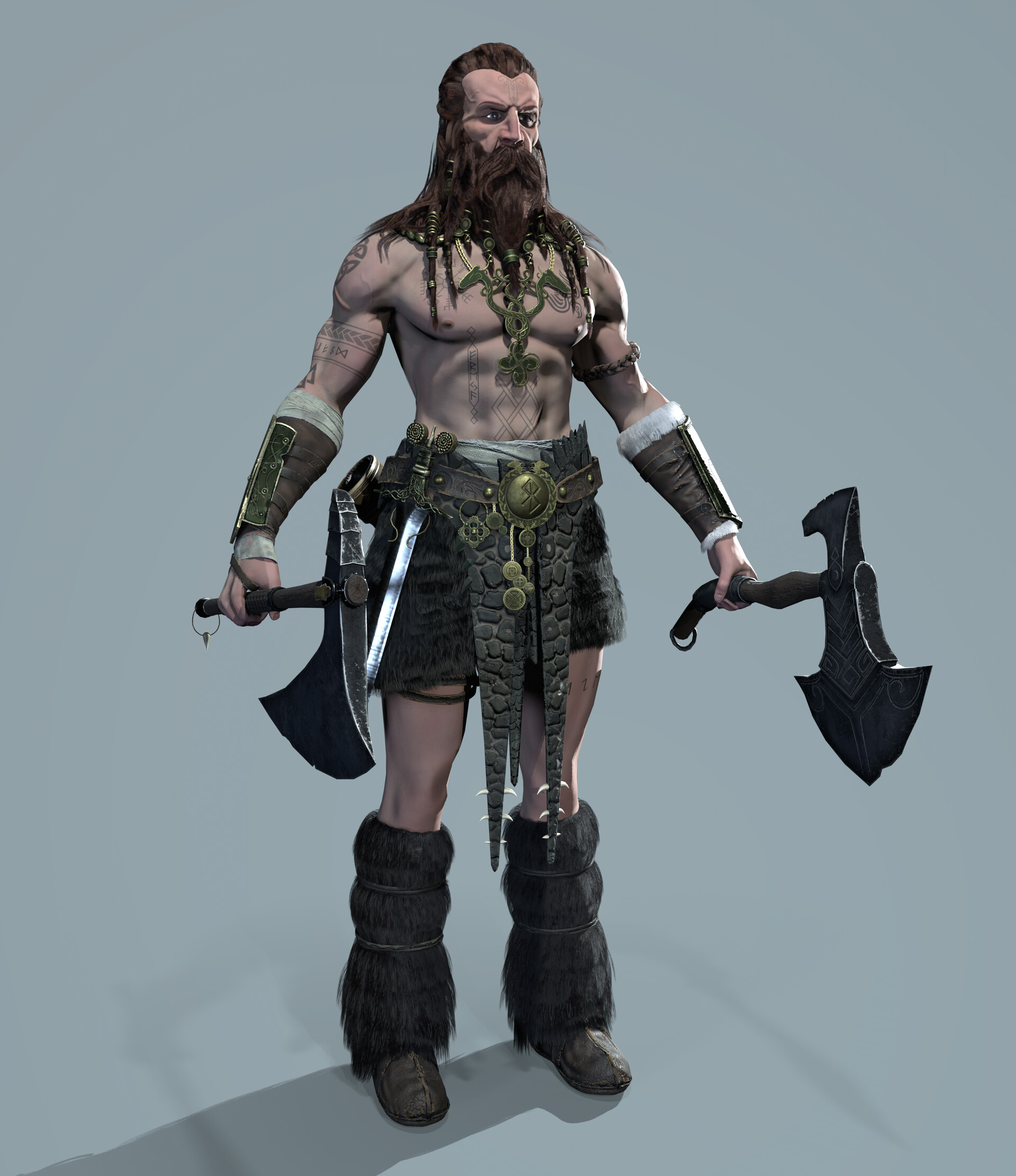 ArtStation - Celtic Warrior