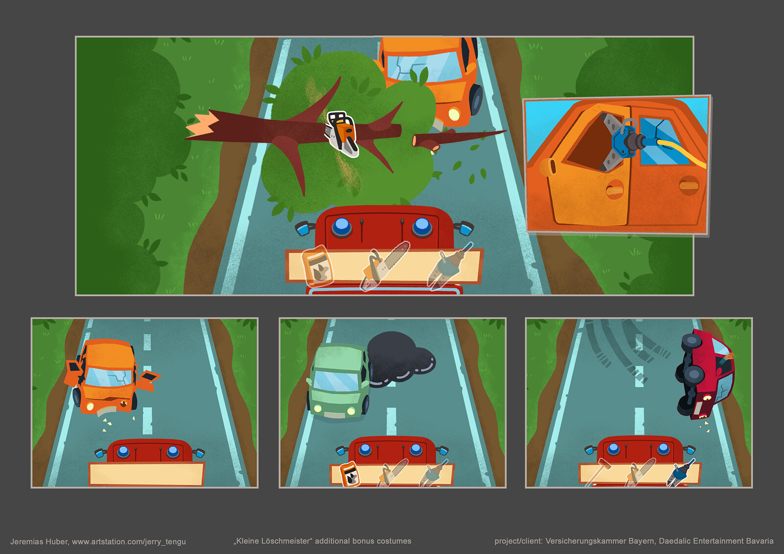 assets and background for cleanup minigame
