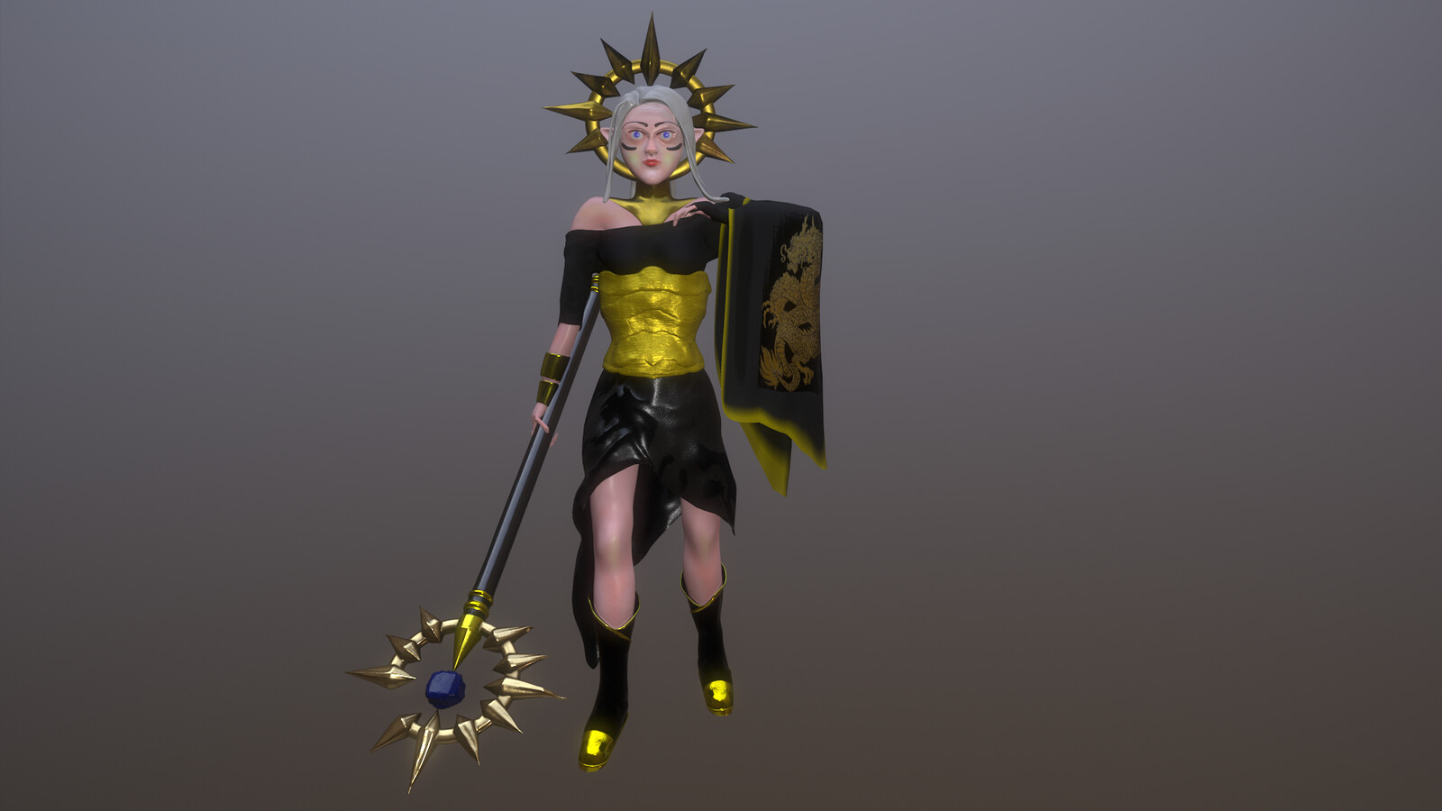 Front Full Body Render