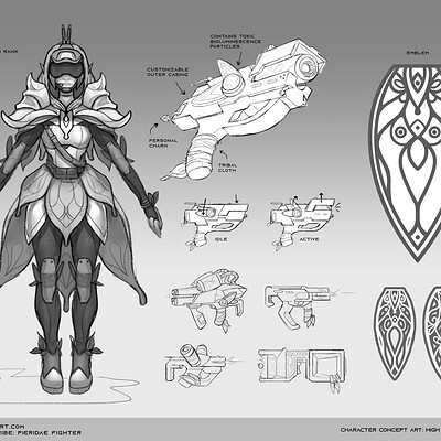 Papilio Tribe: Pieridae Fighter Concepts 1