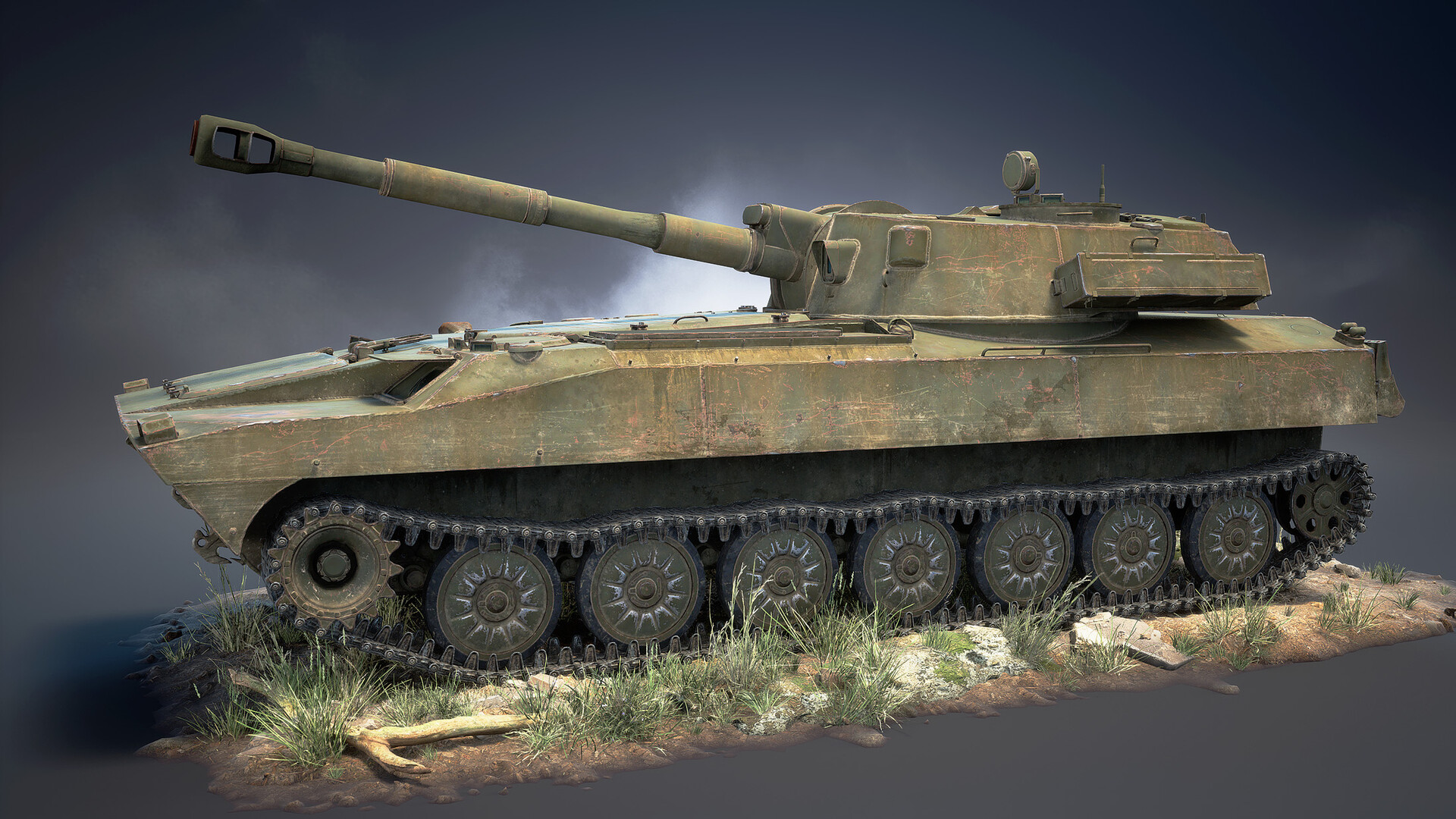 Ryzhkov 3D-Models - 2S1 Gvozdika