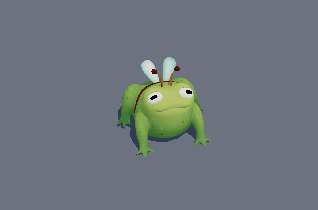 Animator Siri Forssell did a marvelous job rigging and animating this little oddball!