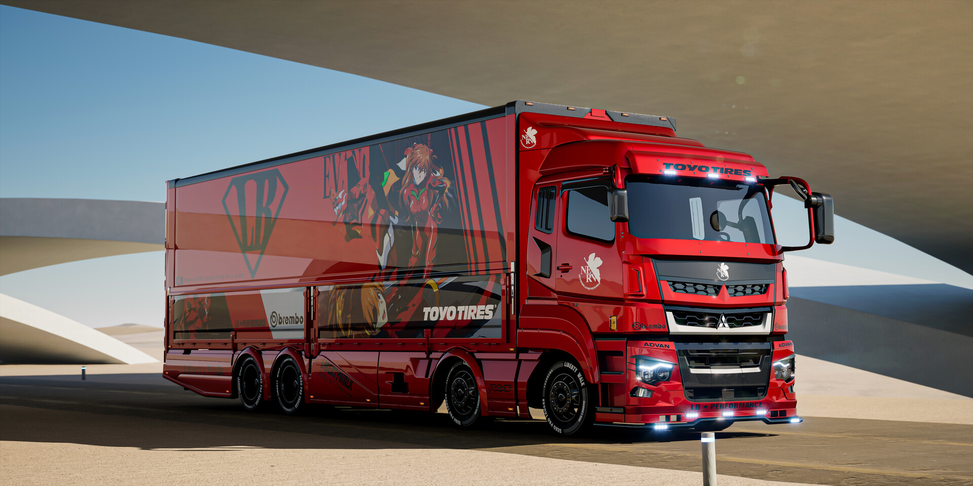 Shawn HuVincent - LBWK-Mitsubishi-FUSO UE5-Full CGI