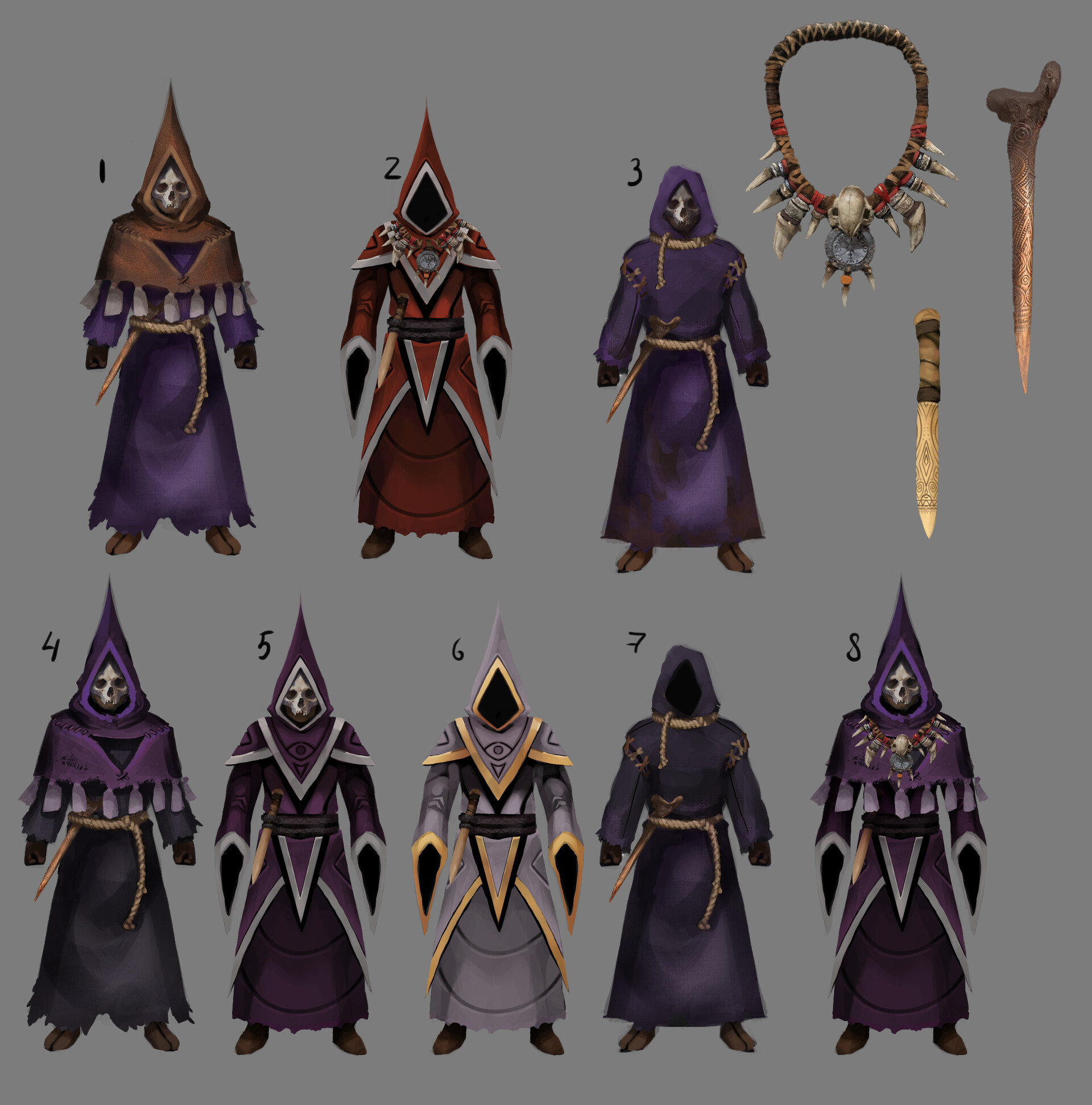 ArtStation - Cultist robes