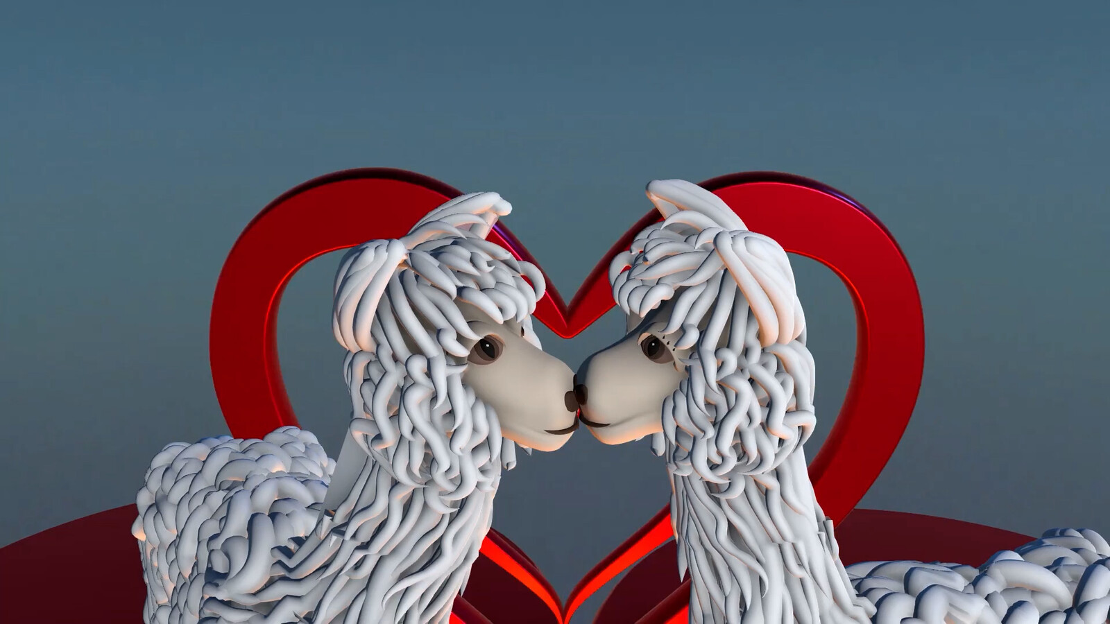 Llamas in Love