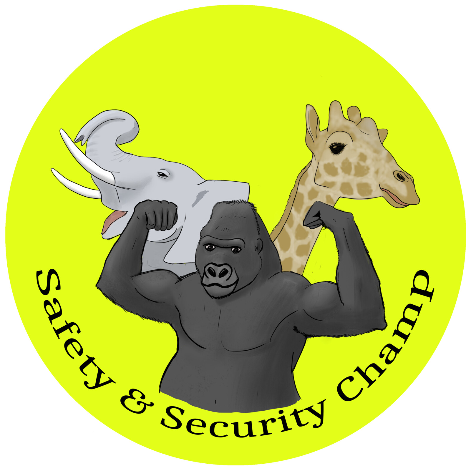 Safety and Security Champ Button