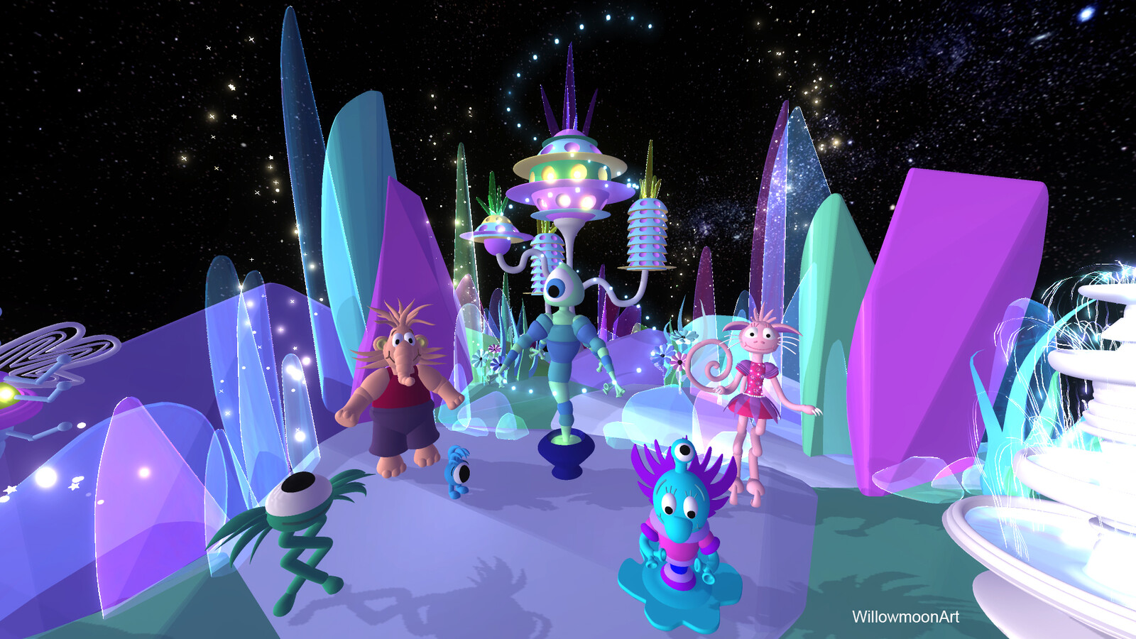 Aliens from the Intergalactic Figure Skating Competition
