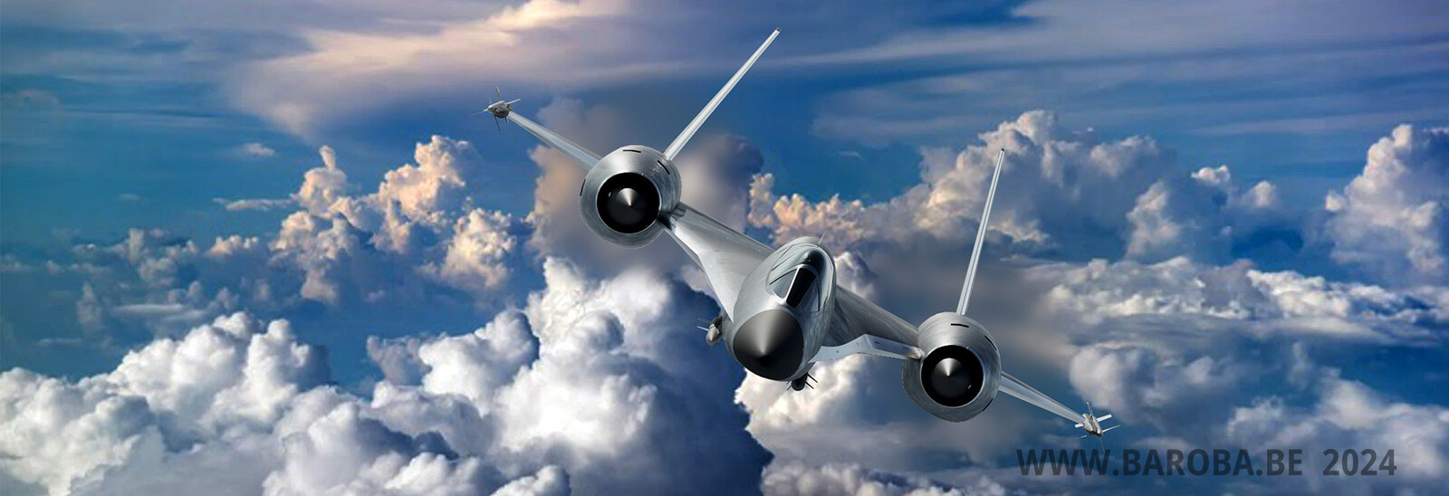 Frontview of the Lockheed F-16