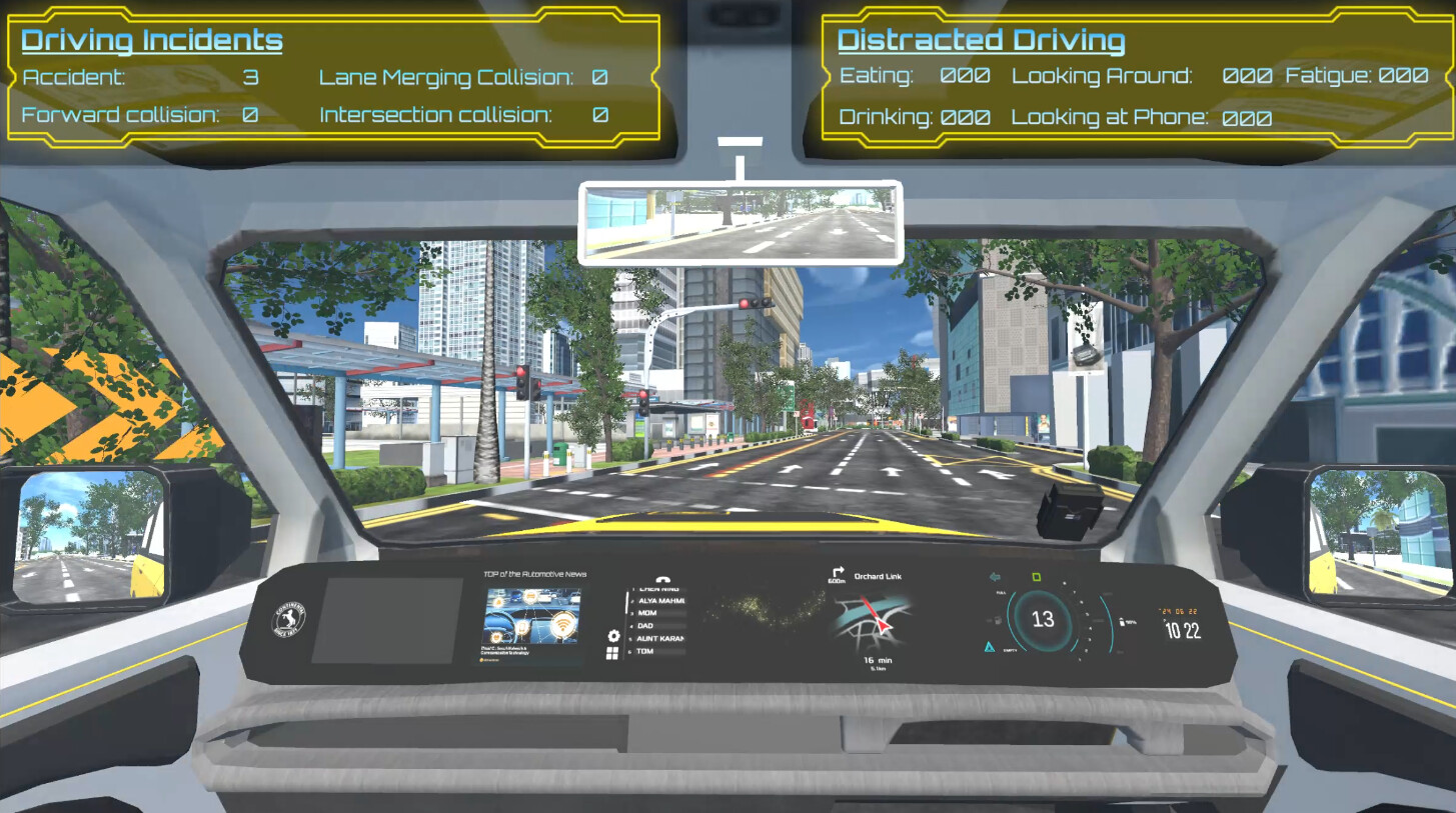 ArtStation - Driver Assistance Technologies Simulator