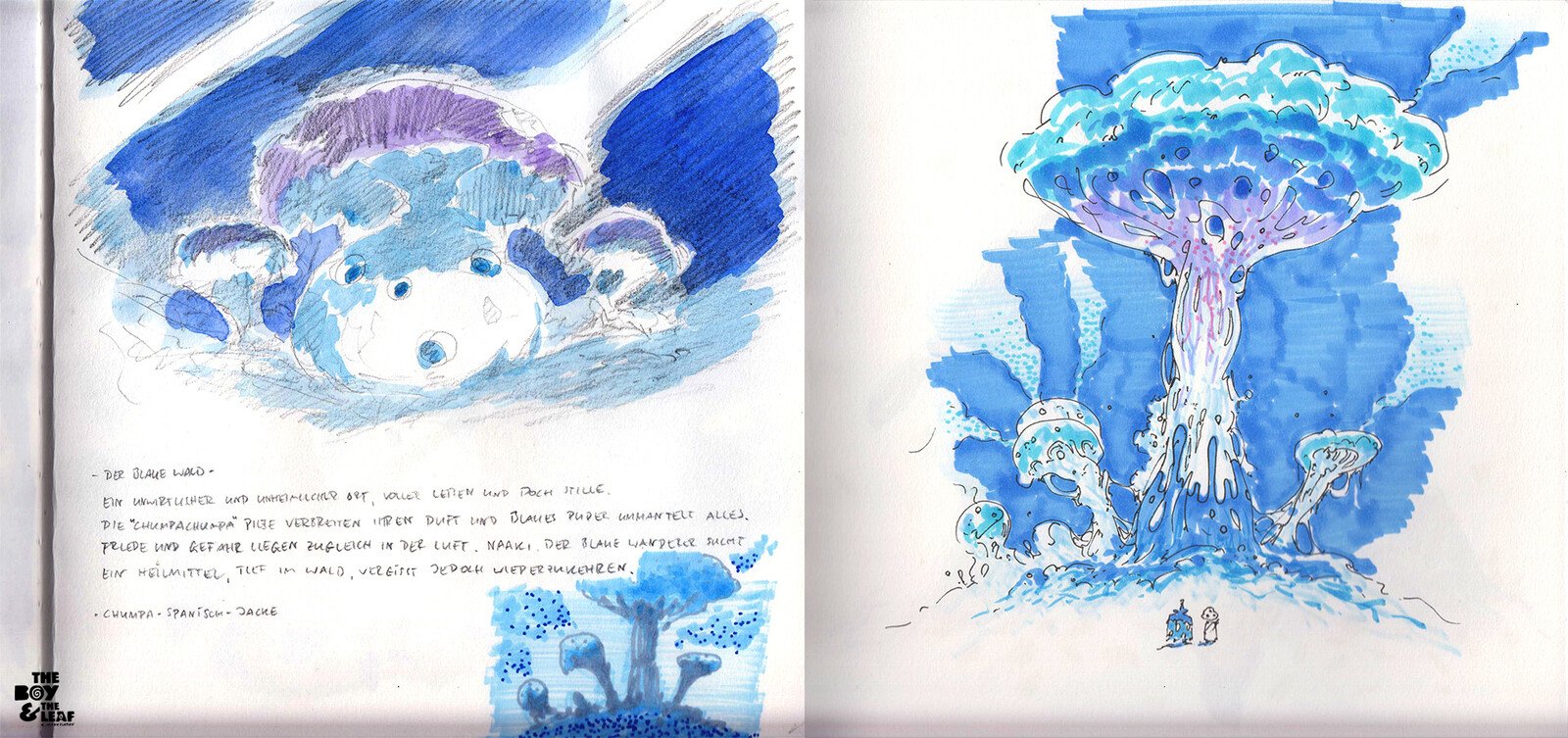ChumpaChumpa: The Blue Powder Mushroom
