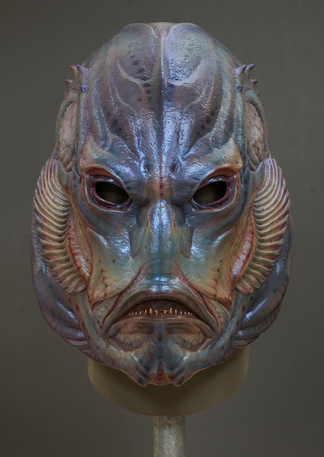 Gill-man Mask with Painting by Steve Wang