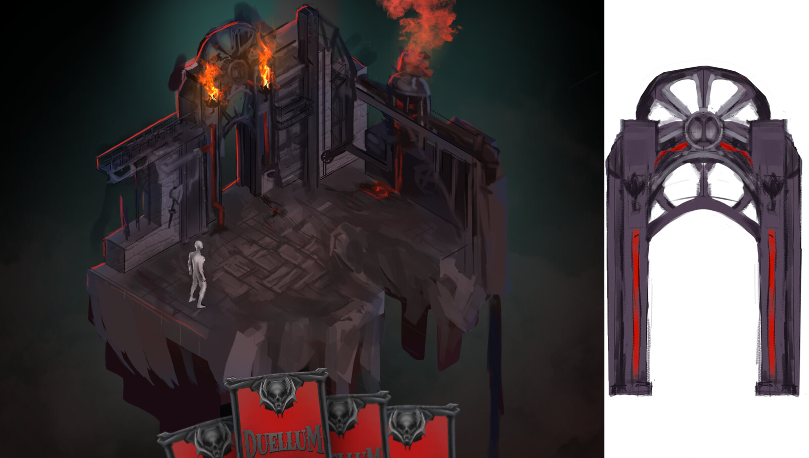 Cal van den Hoofdakker's concept art.