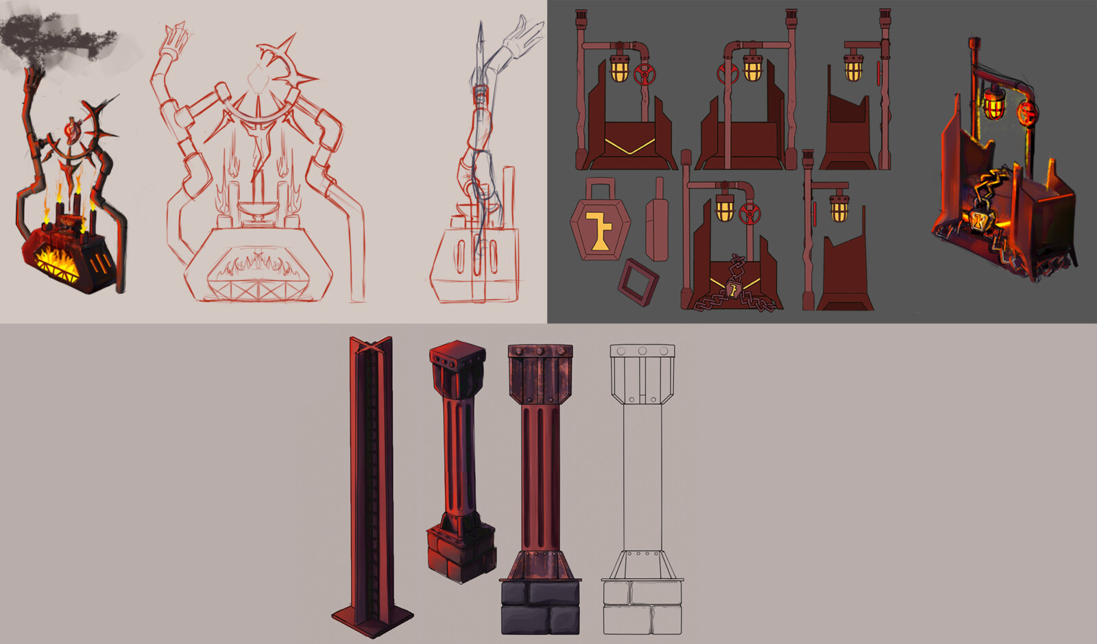 Mercedes Aartsen's concept art.