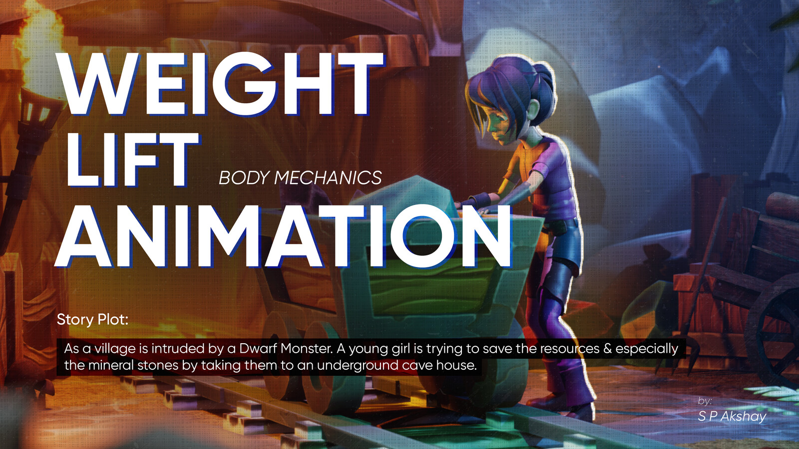 Akshay Hegde - Weight lift Animation Project
