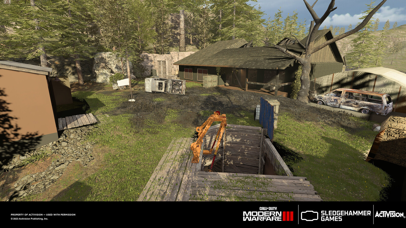 screenshot from level design for paintover