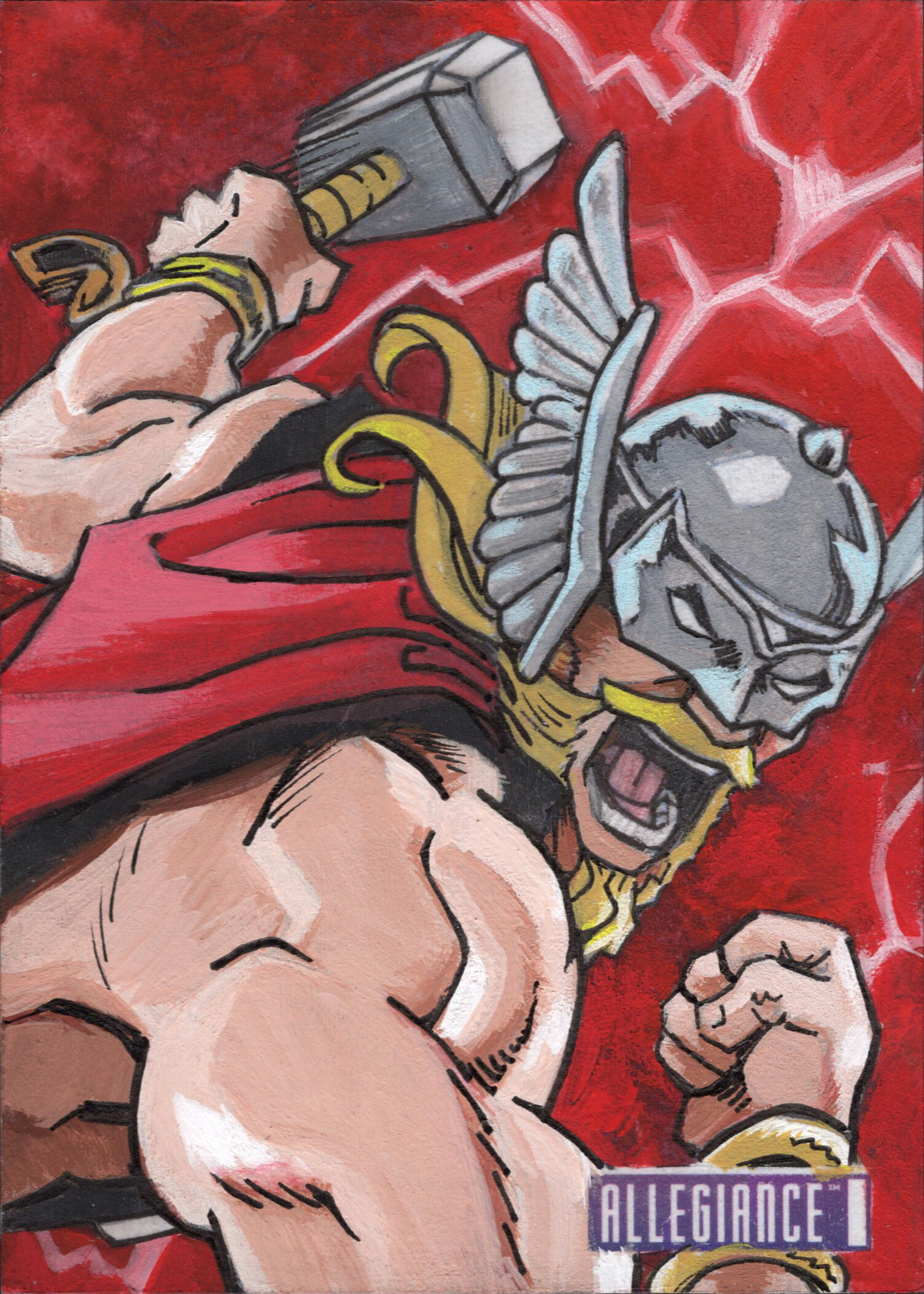 Chris Doray - Thor - Upper Deck Infinity Trilogy Marvel Allegiance