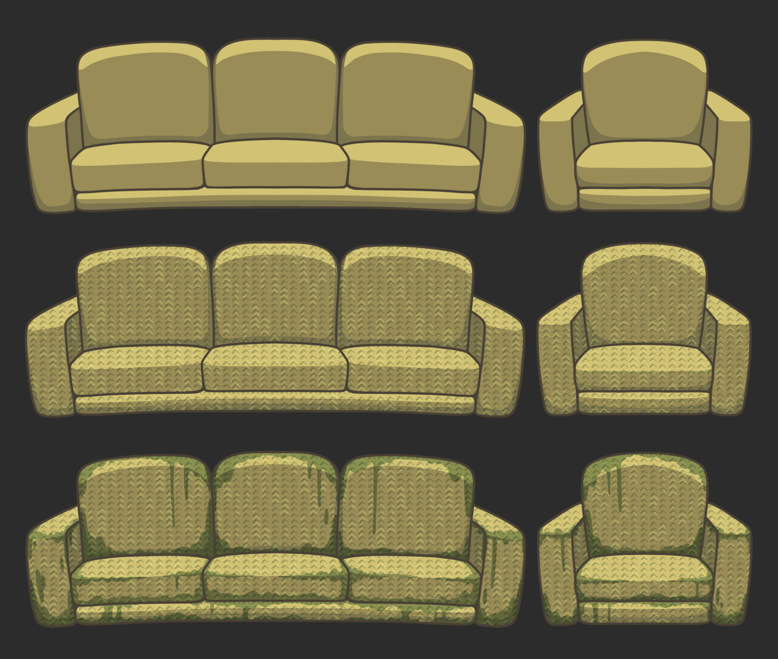 Green Couch