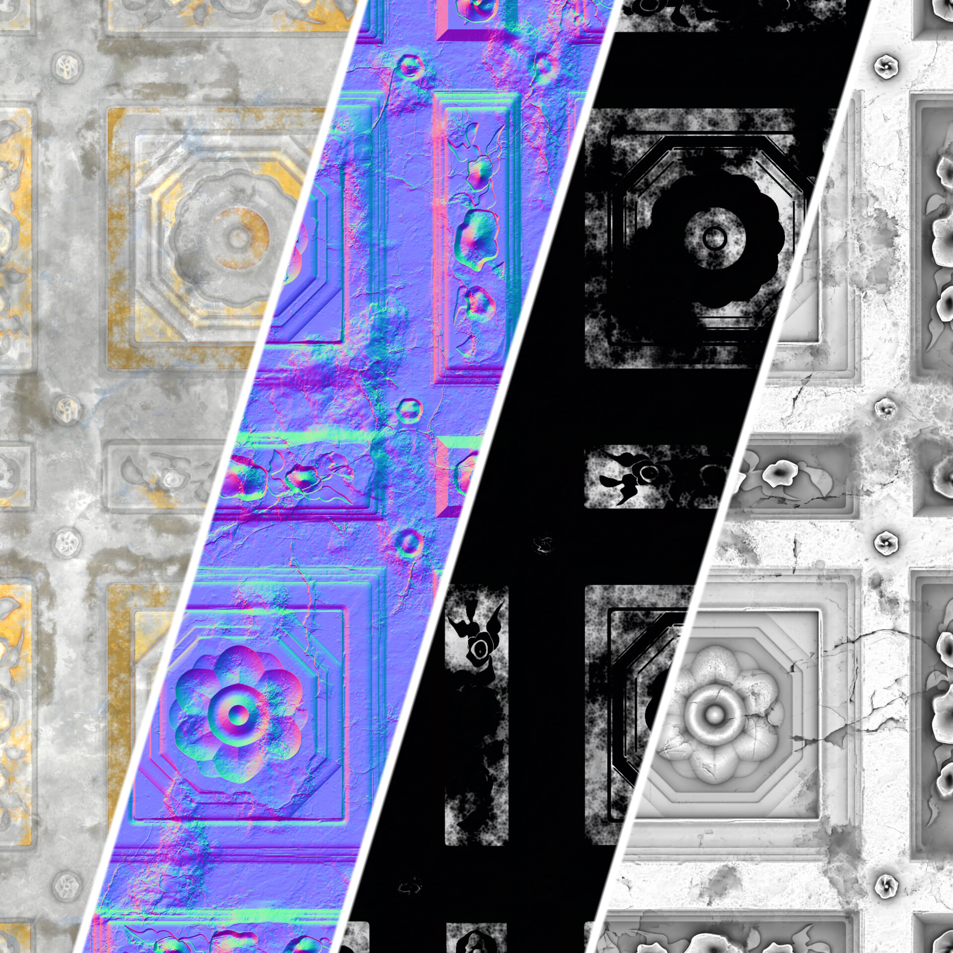 Vinh Pham - Decorated Roman Ceiling Material