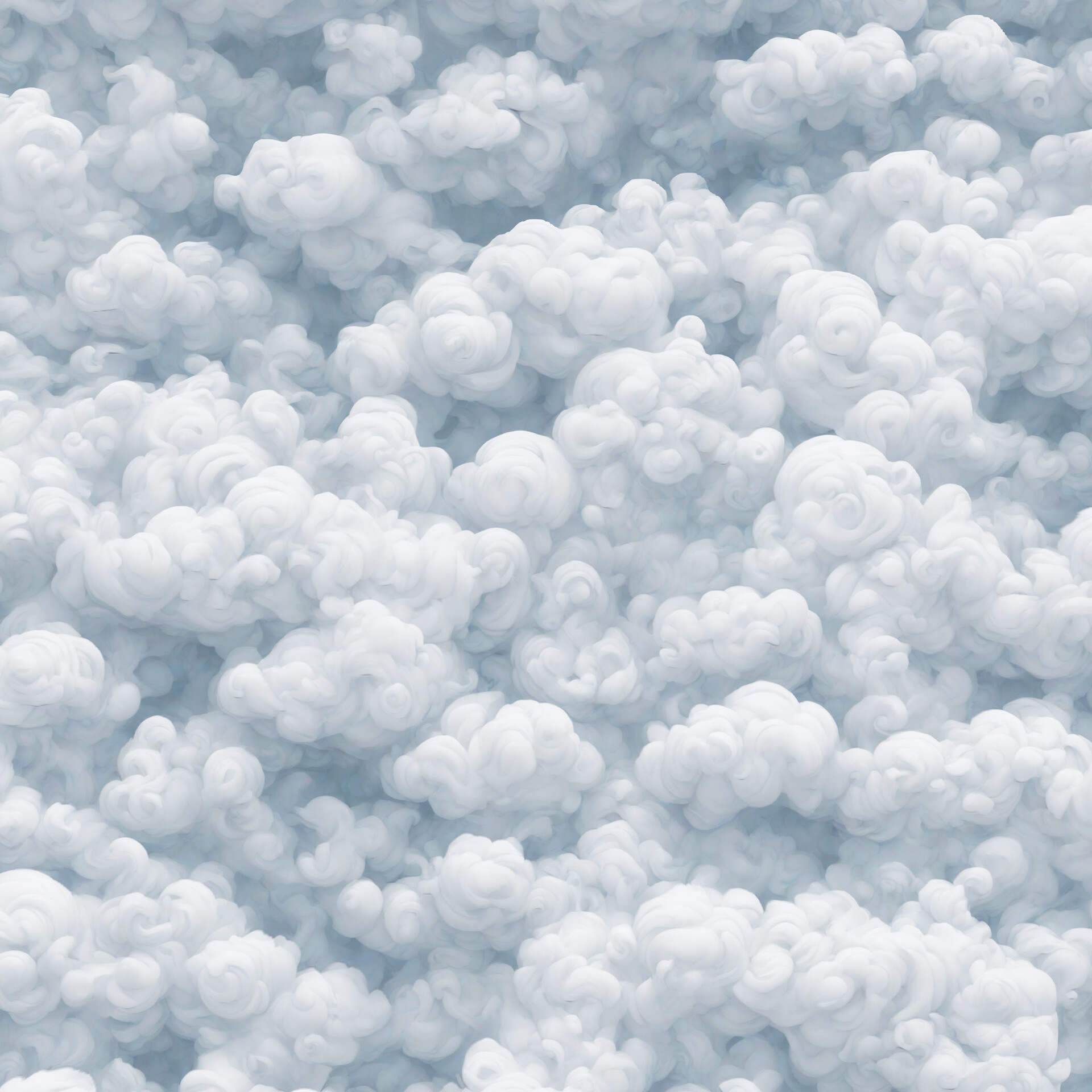ArtStation - Stylized Clouds Seamless Texture