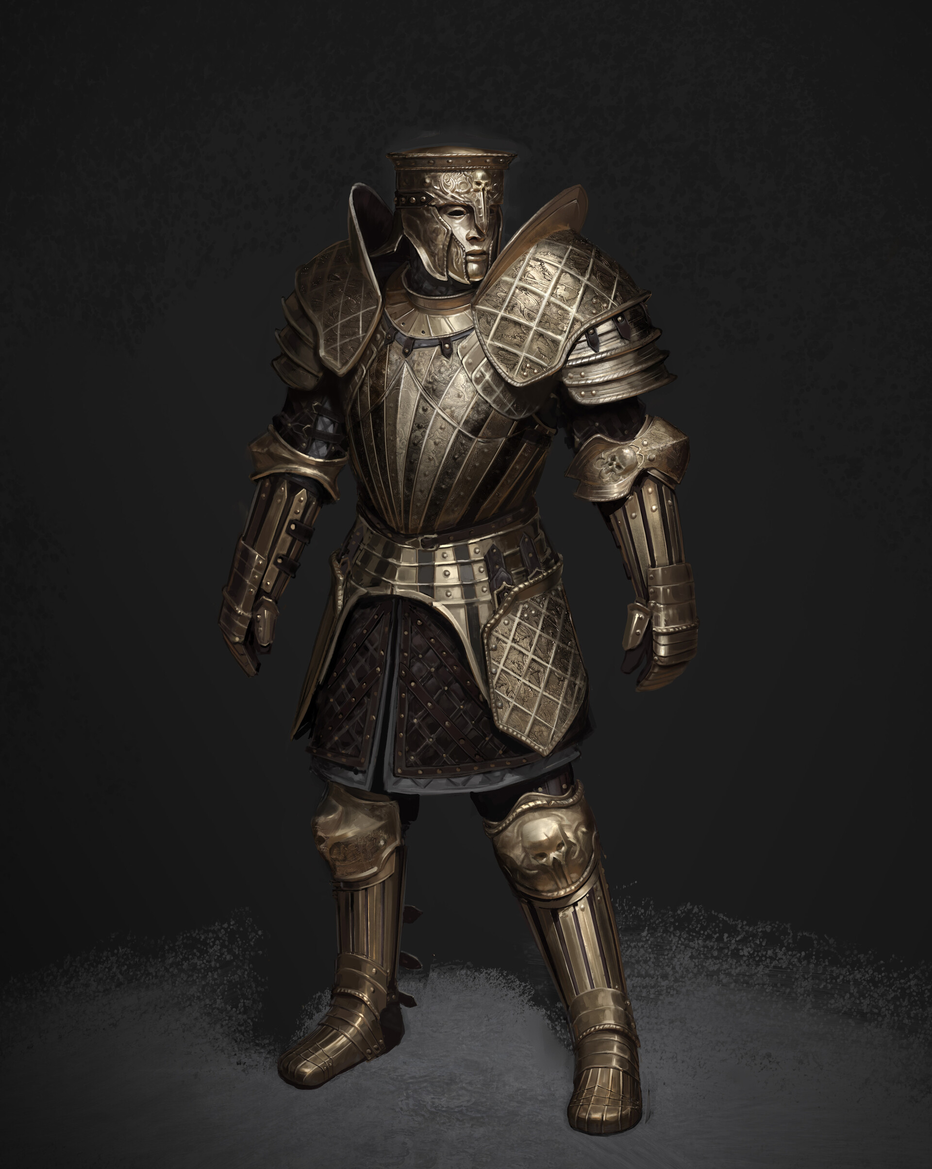 Elliot Concept art - Wolcen Lords of Mayhem: Player Armour