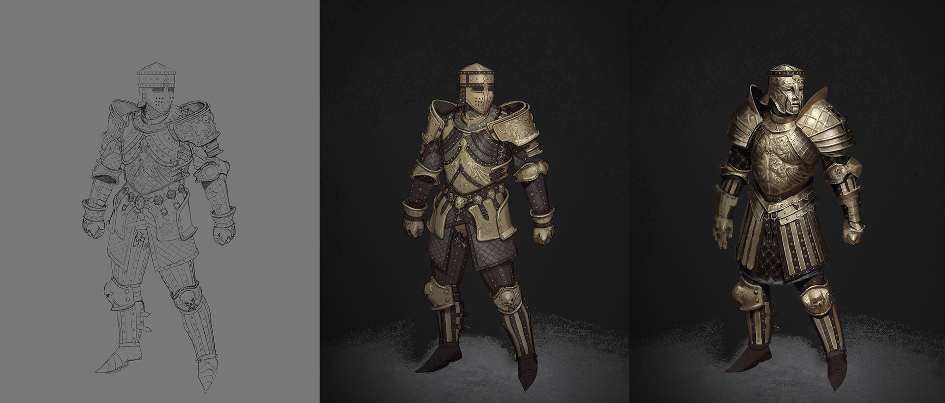 Elliot Concept art - Wolcen Lords of Mayhem: Player Armour