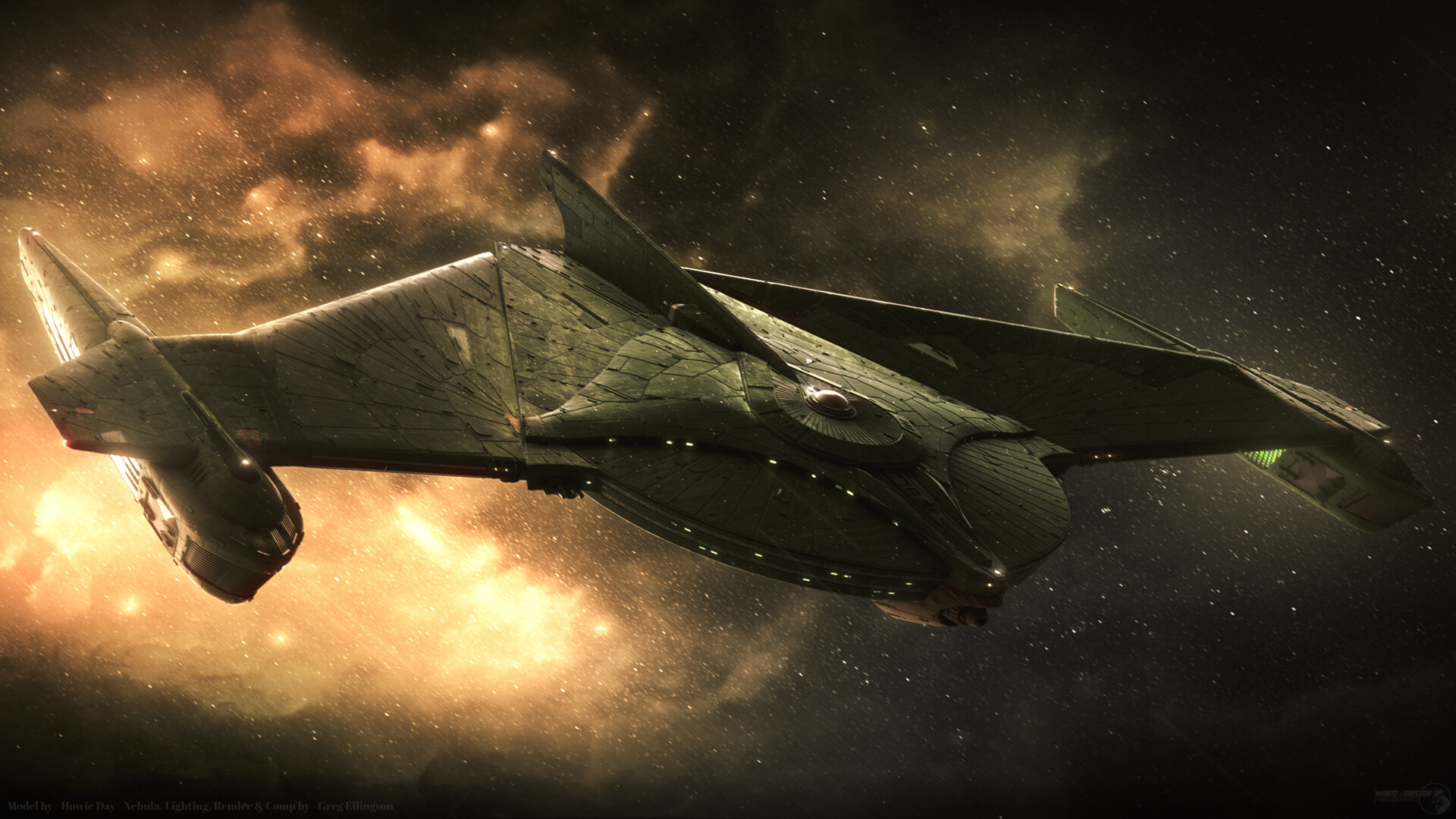 ArtStation - Romulan Warbird TMP era