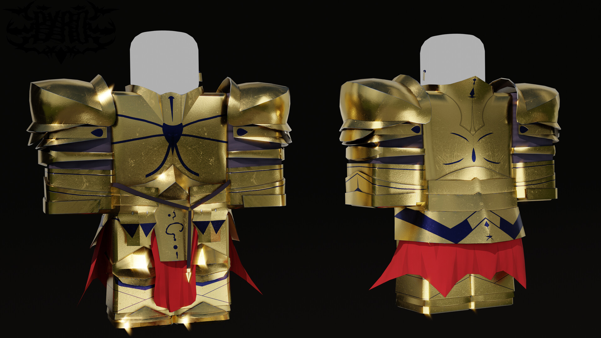 ArtStation - Roblox Gilgamesh Armor Fate/Stay Night