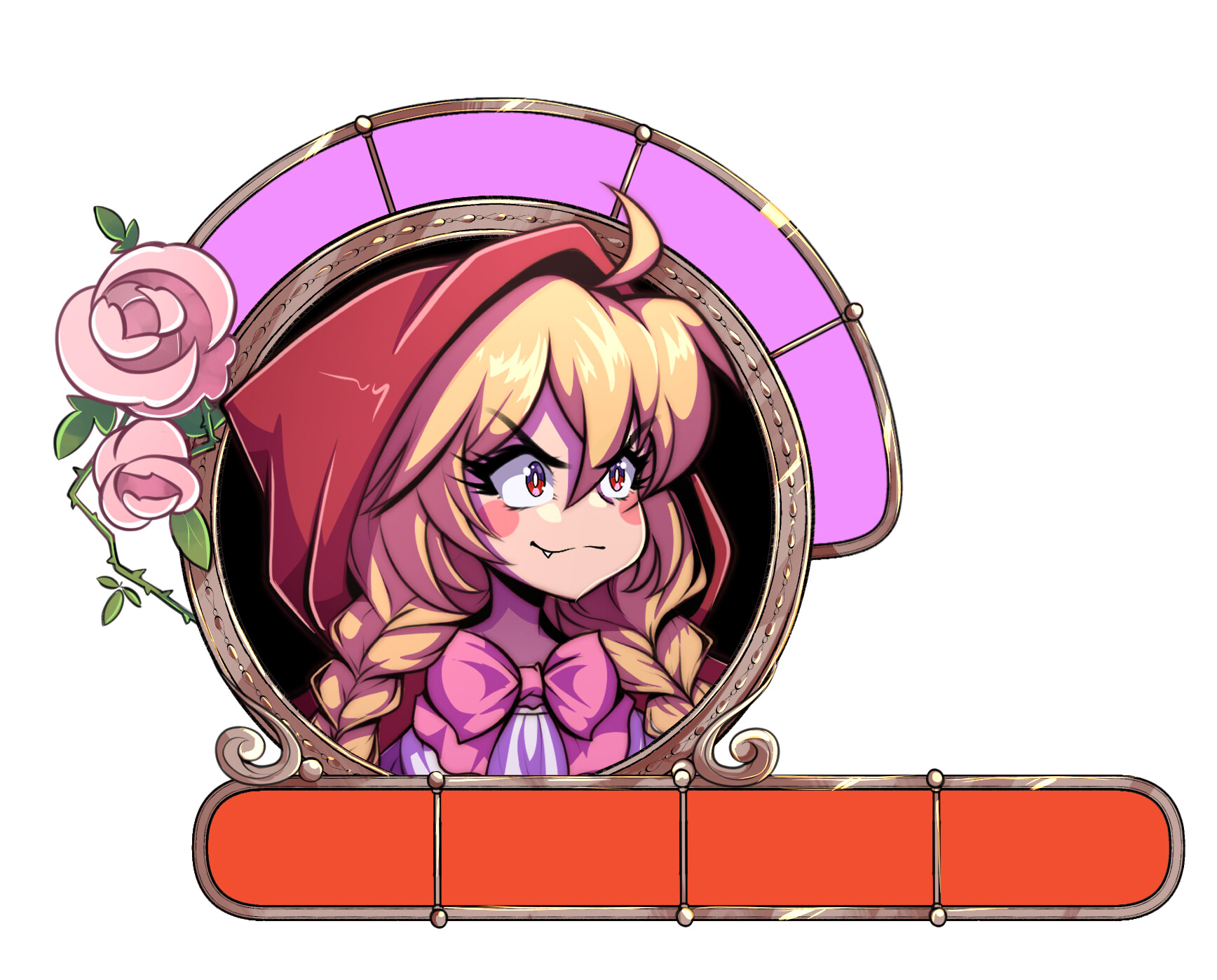 ArtStation - Health bar U I design Red Raging Hood