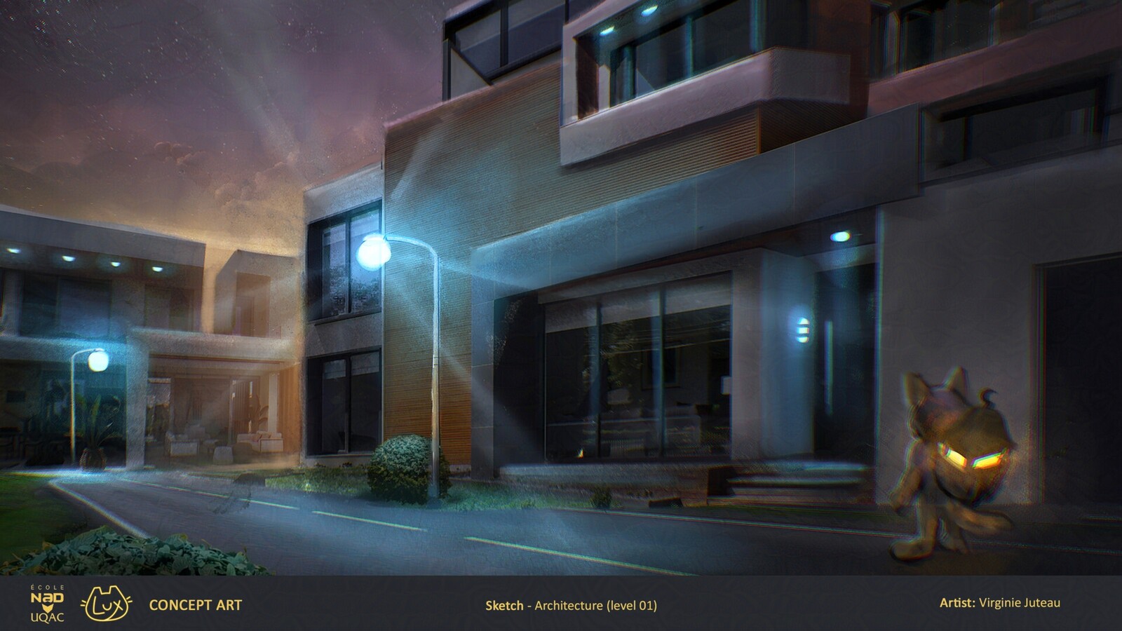 Production sketch for level 01.