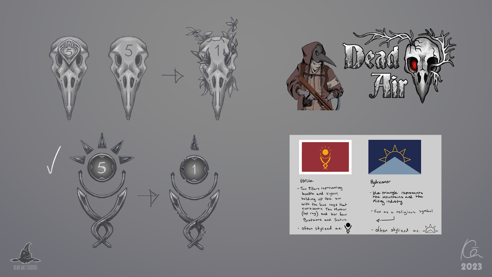 Concepts of the player vitals