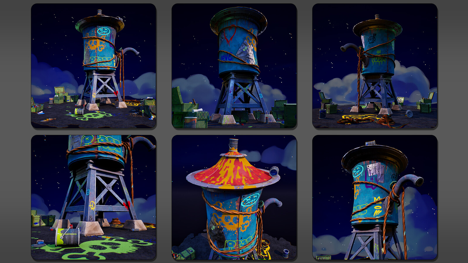 night-time renders