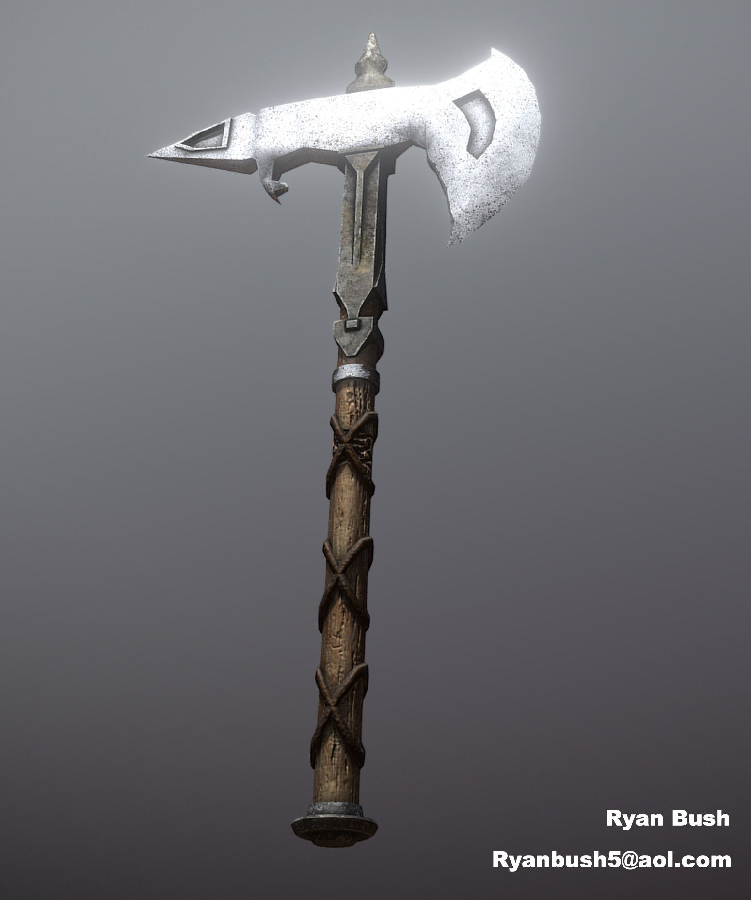 ArtStation - Axe fully Modeled and Textured