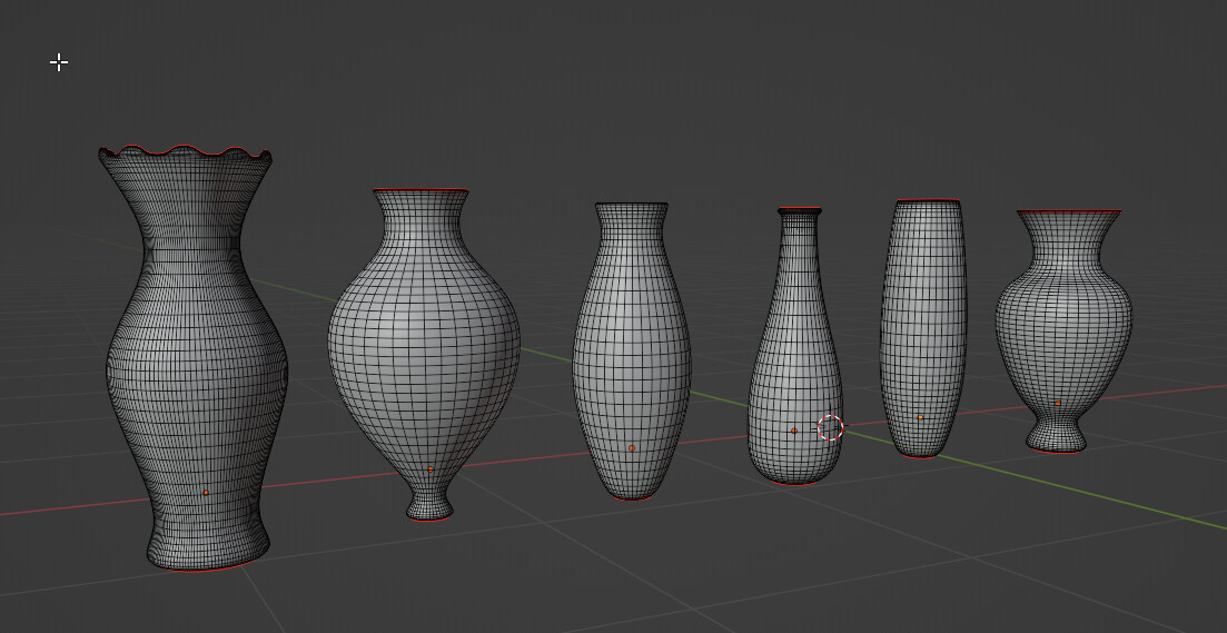 High Poly Wireframe