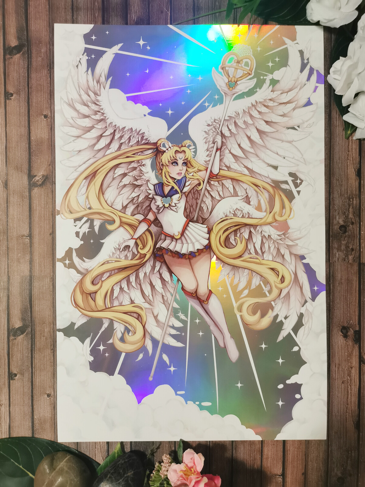 Fan-Art - Printed as holographic Print