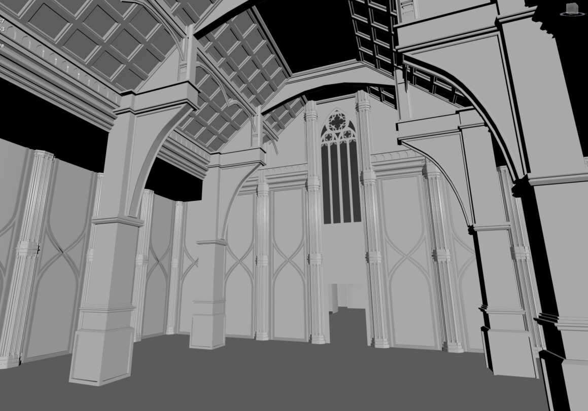 ArtStation Mansion Entrance(Updated)