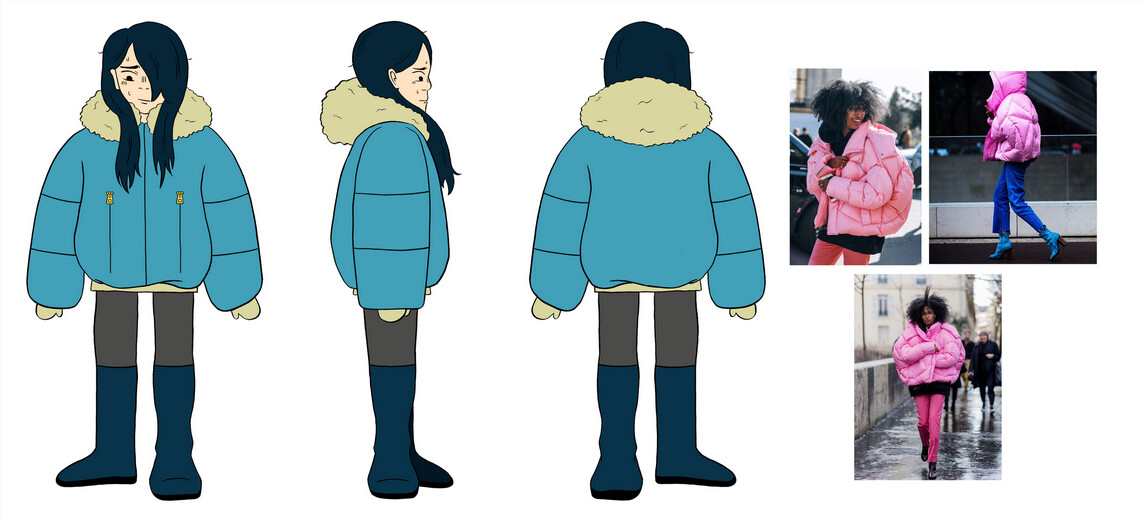 The original character design the model is based off of, made by Cevincy.