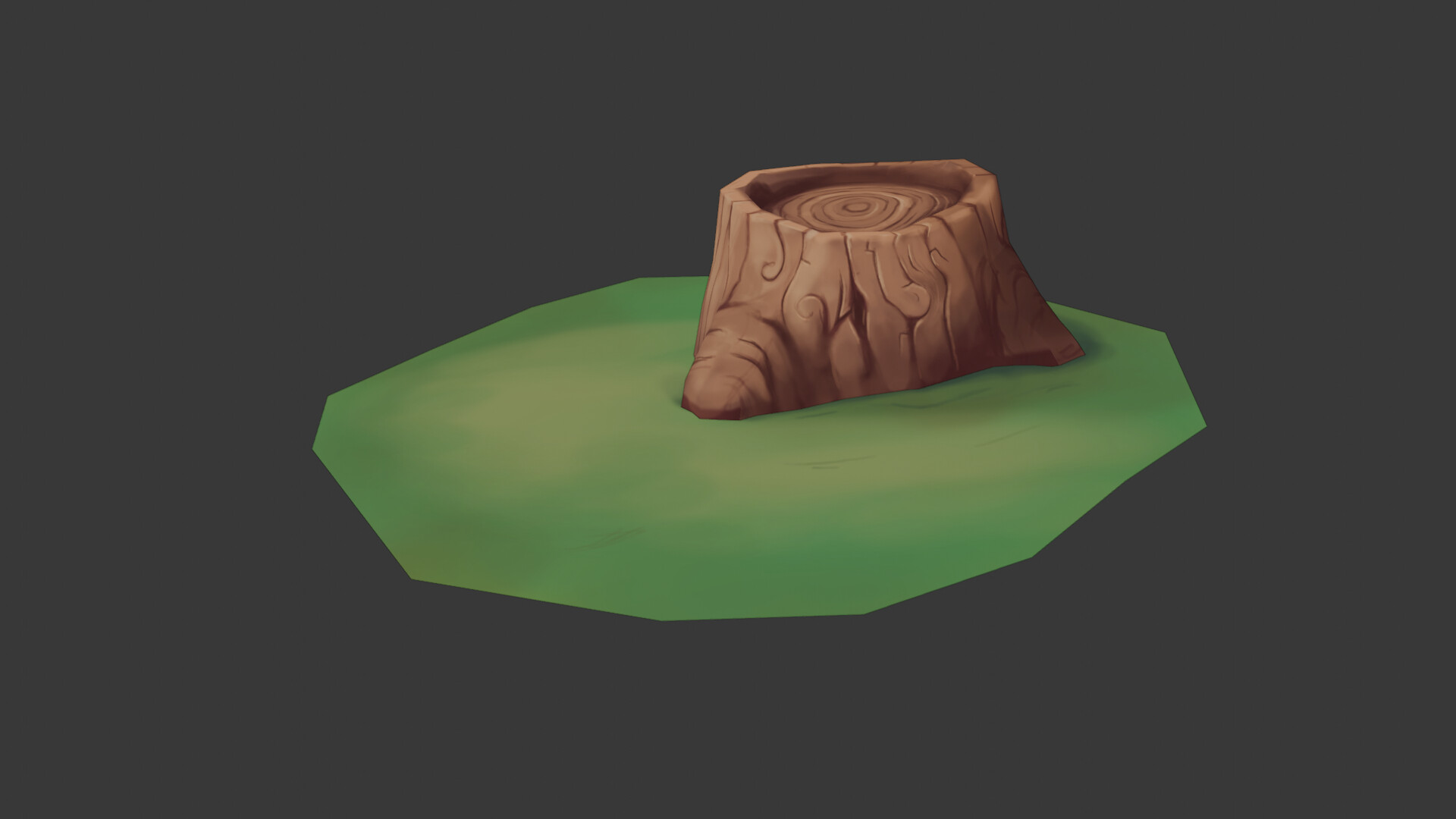 ArtStation - tree trunk practice