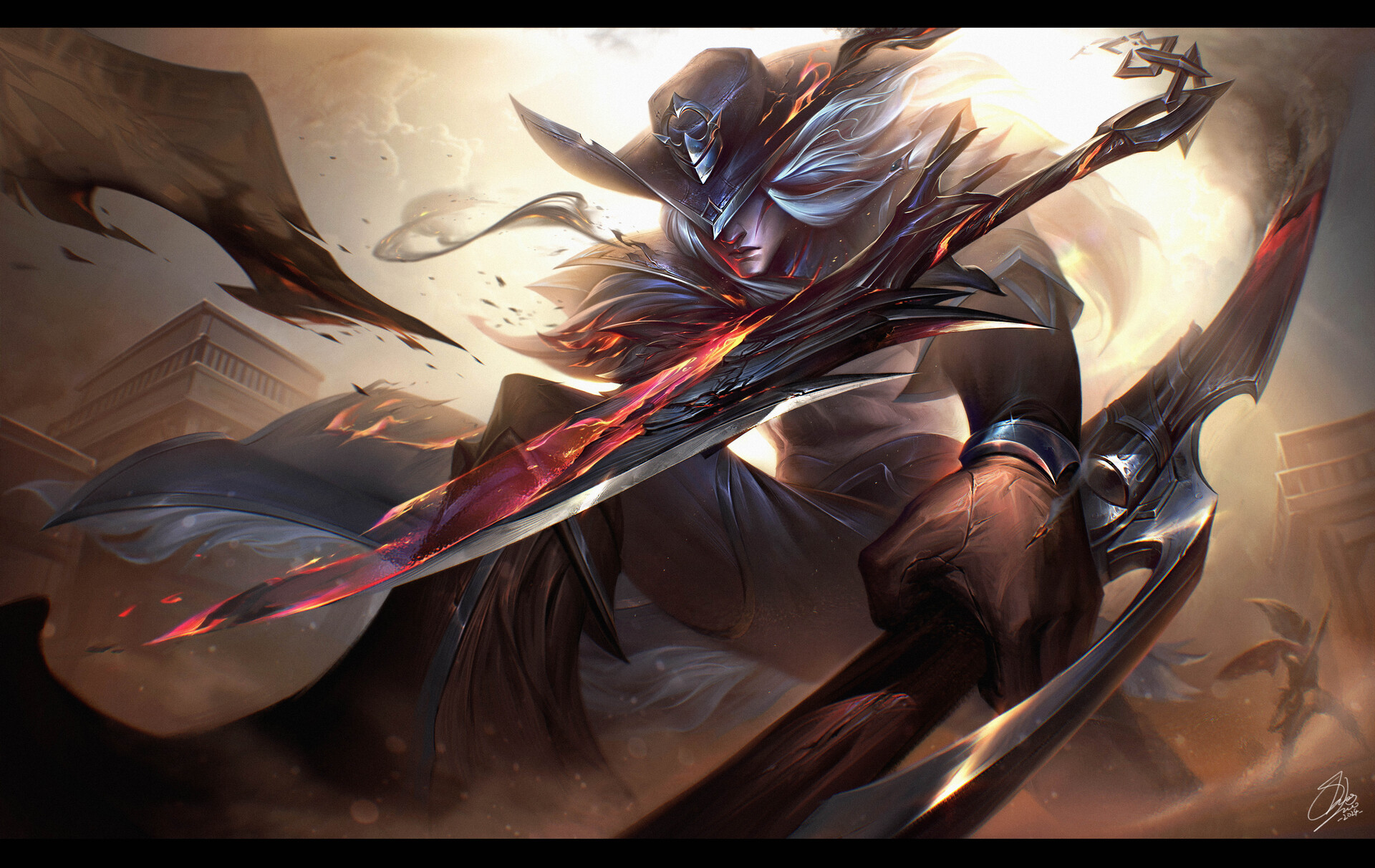 Talon Fanart High Noon Talon Hd Wallpaper ArtStation League Of