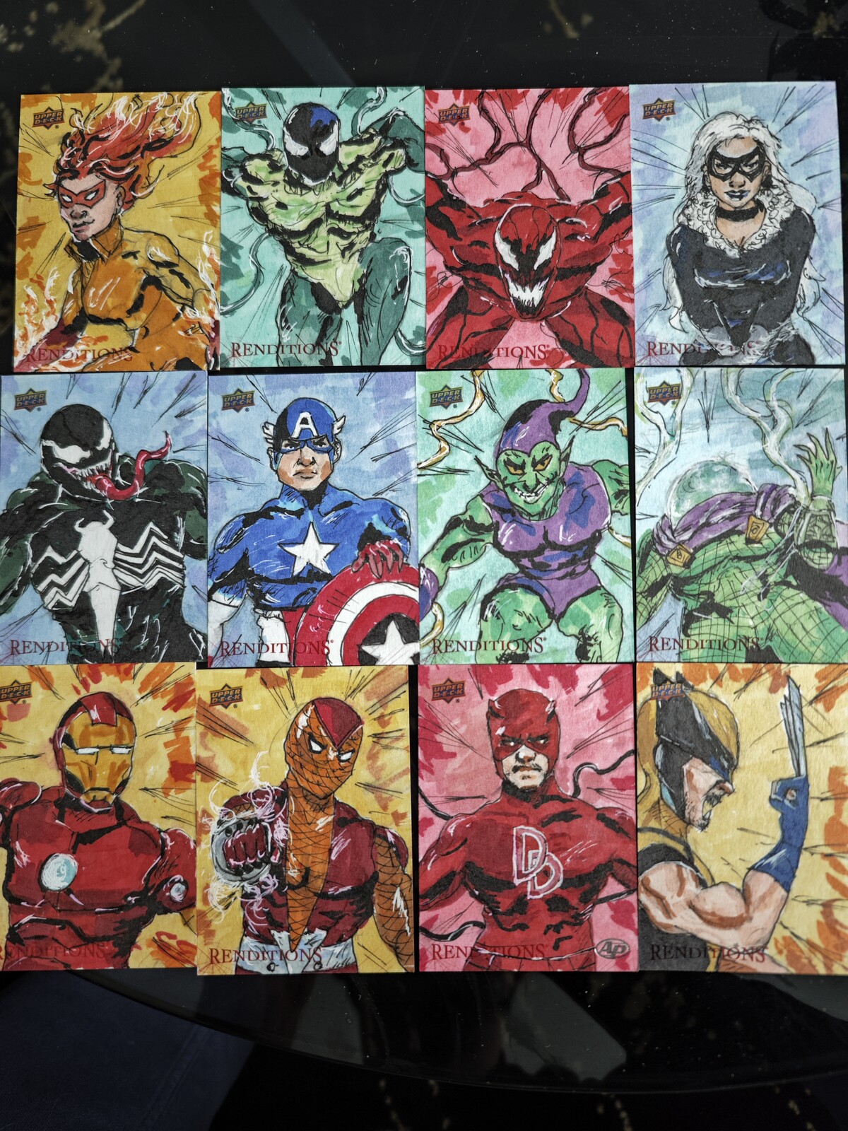 Sketch Cards Marvel