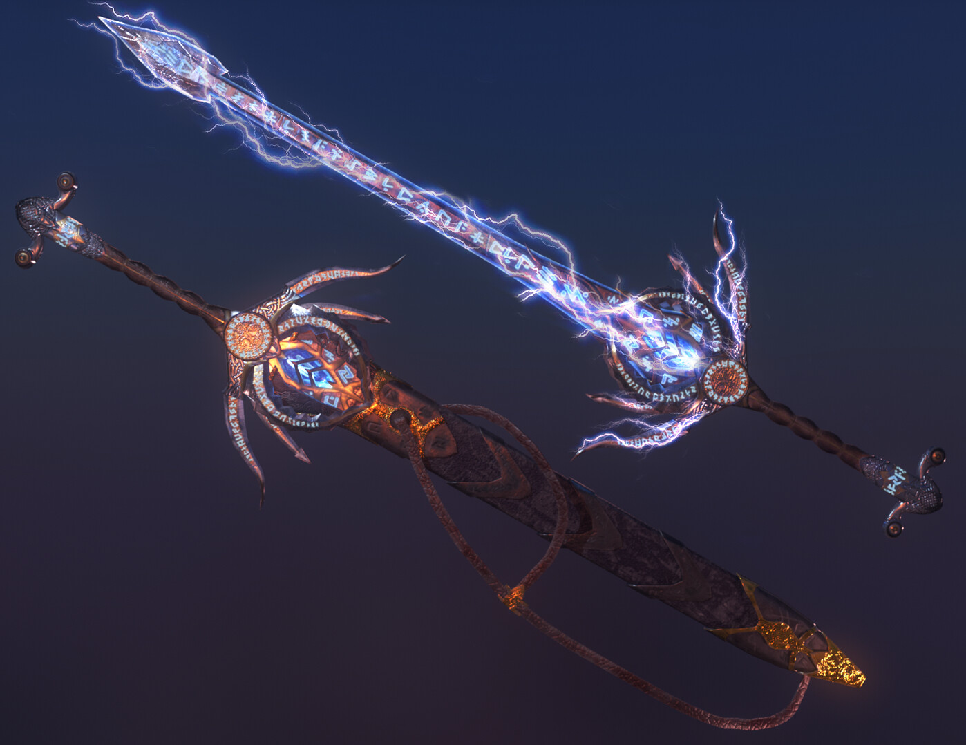 ArtStation Storm sword
